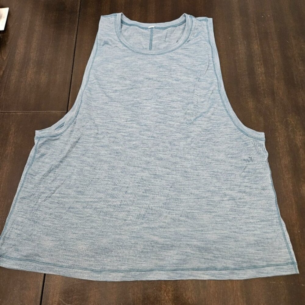 Lululemon tank top heather blue